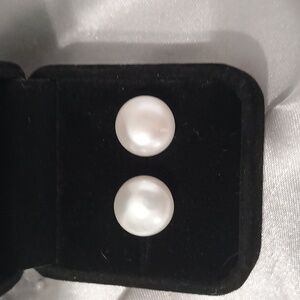 +Trade Reserved New Genuine Pearl Earrings Fabulous Large Pearls Will Stand Out